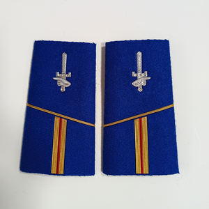 Cote D'Ivoire azul personalizado hombro insignia Charretera - Product Image 1