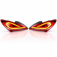 Ensemble de feux arrière LED BK pour Hyundai Genesis Coupé 2009-2013, clignotants séquentiels, plug and play
