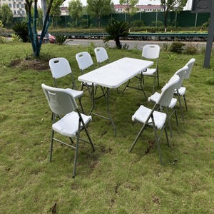 6FT gấp bàn và ghế ngoài trời ăn uống ghế bên bàn Ghế Ban công bảng - Product Image 6