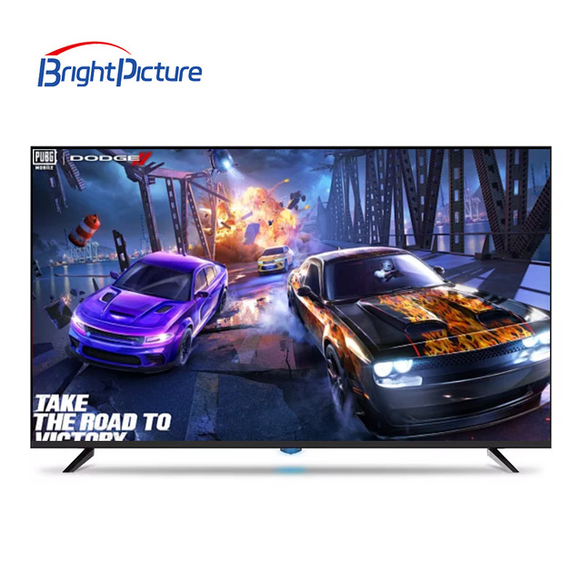 Professional Factory's Smart LED Display TV 50 55 60 65 Inch Full HD 4K Flat Screen with HDR10/HDR10+ and Refresh Rate
