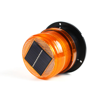 Feu de signalisation LED clignotant magnétique à énergie solaire, lampe de navigation stroboscopique IP65, feu d'avertissement pour bateau, yacht, voiture