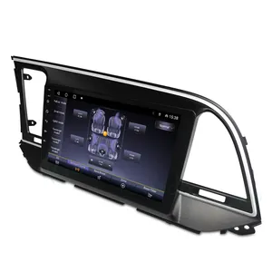 Krando — autoradio Android, 6 go/128 go, lecteur multimédia, DVD, sans fil, carplay, écran universel, pour voiture Hyundai Elantra 6 (2016-2018)