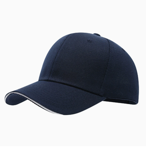Casquette de baseball promotionnelle personnalisée bleu ciel pour loisirs en plein air avec logo imprimable pour hommes et femmes, casquette de baseball à visière sandwich - Product Image 2