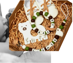 Ensemble cadeau souvenir de douche de bébé nouveau-né unisexe en coton biologique pour le bain de <span class=keywords><strong>naissance</strong></span> accessoire de photographie de lapin - Product Image 5