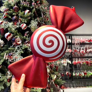 Đồ trang trí sân vườn mới về Đồ trang trí Giáng sinh Cây thông Noel Treo trang trí kẹo Giáng sinh - Product Image 2