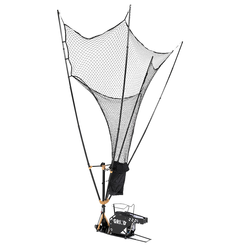 GRIND N1601 Slim Durable Aluminum Steel Electric Rebound System Portable Foldable Basketball Shot Machine Remote Control Stand