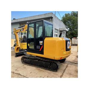 État supérieur utilisé Cat305.5E2 Mini pelle sur chenilles 5.5ton 2018 modèle japon moteur 0.35mÂ ³ seau peinture originale excellente - Product Image 1