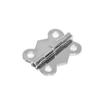 Charnière miniature professionnelle en acier chromé pour boîte en bois 25x20mm 180 degrés FS5002, Foshan
