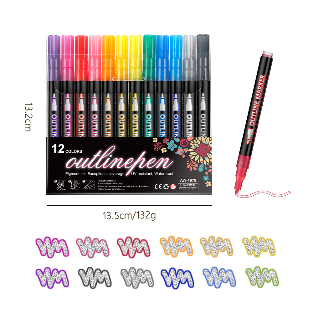 12 couleurs