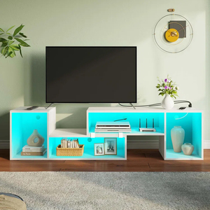 Mobile Porta TV di Lusso per Centro di Intrattenimento, Supporto TV Antico Girevole, Mobile TV Moderno per Soggiorno - Product Image 4