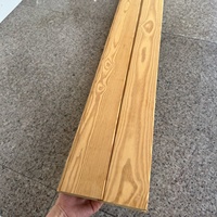 High Quality Modern Design Brown Pine Timber Eco-Friendly Heat Treated Engineered Wood Decking Thermowood Formaldehyde Outdoor