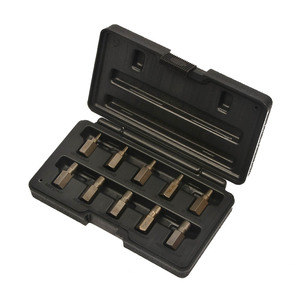 <span class=keywords><strong>Kit</strong></span> d'<span class=keywords><strong>extraction</strong></span> de vis et de boulons à multiples cannelures de 1/2'' (10 pièces) – Outil de retrait facile pour vis et boulons cassés - Product Image 2