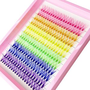 Extensions de cils DIY, grappes de cils inférieurs, <span class=keywords><strong>4</strong></span> styles, 225 pièces, bande fine naturelle de 5-7 mm - Product Image 6