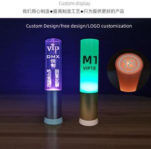 Télécommande DMX 15 couleurs Rechargeable Lampe à barre LED Lumière de nuit Lampe de table Lumière d'ambiance de bar - Product Image 4