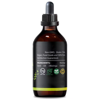 Complément alimentaire liquide à base de Moringa 60 ml, huile pure pressée à froid non raffinée, soin de la peau du visage, croissance des cheveux, Aceite De Moringa Para La Cara