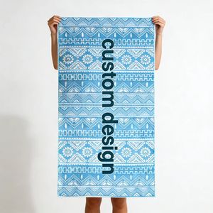 Serviettes de <span class=keywords><strong>plage</strong></span> à séchage rapide personnalisées, imprimées sur mesure, sans sable, avec logo personnalisé, personnalisation, grande serviette de <span class=keywords><strong>plage</strong></span> promotionnelle - Product Image 4