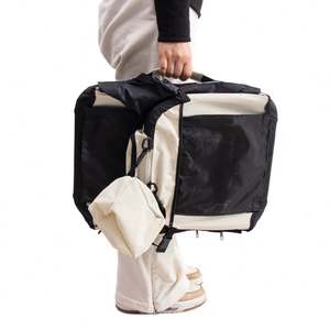 Jaula Plegable y Transpirable para Mascotas, Perros y Gatos, Impermeable, Enrollable, con Ventana, Bolsa de Viaje Suave para Mascotas, Logotipo Personalizado - Product Image 5