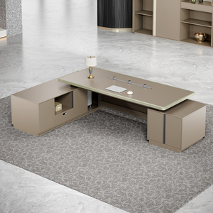 Muebles de Oficina Modernos y Profesionales, Escritorio Ergonómico para Jefes y Mesa de Oficina para el Lugar de Trabajo Moderno - Product Image 5