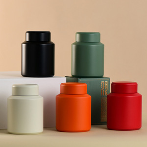 Vòng kim loại trà Canister kín tin có thể 304 thép không gỉ <span class=keywords><strong>container</strong></span> cho trà bao bì lưu trữ trà tins - Product Image 1