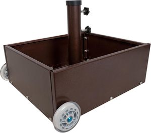 PIOEN-Base <span class=keywords><strong>de</strong></span> <span class=keywords><strong>parasol</strong></span> d'extérieur <span class=keywords><strong>de</strong></span> 100lb avec roues, jardinière <span class=keywords><strong>de</strong></span> support <span class=keywords><strong>de</strong></span> <span class=keywords><strong>parasol</strong></span> <span class=keywords><strong>de</strong></span> patio pour parapluies <span class=keywords><strong>de</strong></span> patio avec poteaux <span class=keywords><strong>de</strong></span> 2 "<span class=keywords><strong>de</strong></span> diamètre, marron - Product Image 1