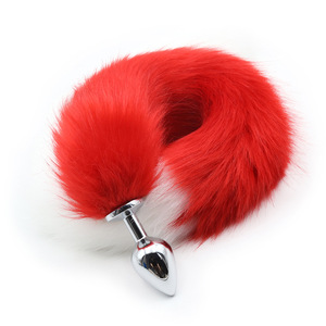 Tapón Anal de Acero con Cola de Zorro para Adultos, Juguete Sexual Anal de Gran Longitud para Hombres - Product Image 3
