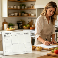 Agenda hebdomadaire Myway 2026 non daté 6x9 pouces – Bloc-notes de liste de tâches hebdomadaire avec calendrier et liste de tâches – Le compagnon idéal pour une organisation optimale