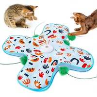 Nouveautés : Housse de protection lumineuse pour baguette de jeu pour chat en plastique, modèle pour usage intérieur, avec fonctions de développement de l'intelligence