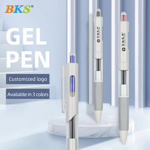 热卖定制印刷0.5毫米塑料中性笔速干为企业制造商的畅销书 - Product Image 3