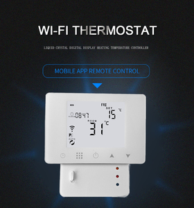 HY09RF-WIFI <span class=keywords><strong>Thermostat</strong></span> Intelligent <span class=keywords><strong>Gaz</strong></span>/Chaudière À Eau de Chauffage Programmables Wifi Thermostats pour La Maison <span class=keywords><strong>Sans</strong></span> <span class=keywords><strong>Fil</strong></span> Numérique Tempera - Product Image 5