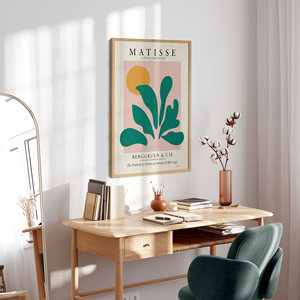 JIEKAI Santorini, <span class=keywords><strong>Matisse</strong></span> Wall Art, <span class=keywords><strong>Matisse</strong></span> Cut Out, Neutral Wall Decor, Minimal Poster, PS frame painting - Product Image 2