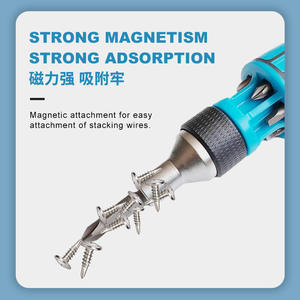 Juego de destornilladores de trinquete pequeños, puntas de 5mm-13mm, punta Phillips magnética para reparación de electrónica doméstica - Product Image 4