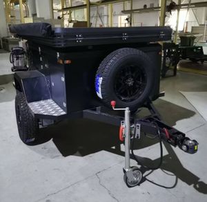 Nuevo pequeño <span class=keywords><strong>remolque</strong></span> todoterreno para viajes de campamento de autoconducción Wilderness RV Tent House con aplicación de coche y <span class=keywords><strong>amortiguador</strong></span> - Product Image 3