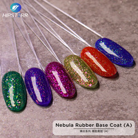 Vernis Gel UV Nébuleuse Sans HEMA et Sans TPO, Personnalisé, Soak Off, pour Salon de Manucure, Gel Caoutchouc, OEM ODM