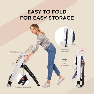 Chaise haute multifonctionnelle au design moderne et réglable pour enfants et bébés, <span class=keywords><strong>siège</strong></span> pour <span class=keywords><strong>repas</strong></span> et allaitement, <span class=keywords><strong>siège</strong></span> enfant pour une alimentation facile, mobilier pour enfants - Product Image 2