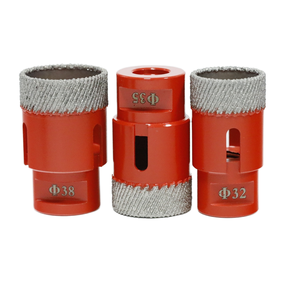 Chất lượng cao M14 chân không brazed ma trận khoan bit tốt nhất khô khoan bit cho tốc độ nhanh sứ Gres lõi bit kim cương holesaw - Product Image 5