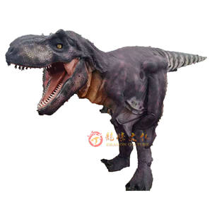 पिस्तौलदान शो उच्च गुणवत्ता की दुकान सजावट ध्वनि कर सकते हैं त्योहार सजावट डायनासोर पार्क हेलोवीन सिमुलेशन डायनासोर पोशाक - Product Image 1