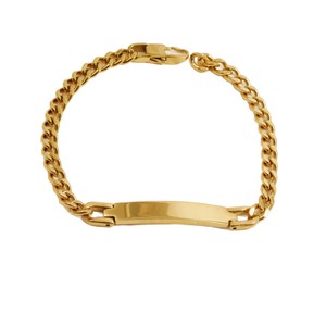 <span class=keywords><strong>Bracelet</strong></span> chaîne en acier inoxydable courbé en titane pour couples, bijoux de mode unisexe, vente chaude - Product Image 5