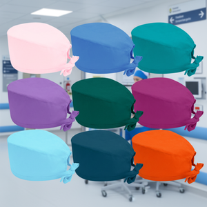 Gorros Quirúrgicos Unisex al por Mayor con Lazos Traseros, Personalizados, Bonitos e Interesantes, para Uso Diario en Quirófano y Trabajo Médico - Product Image 1