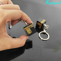Petit porte-clés en cristal de style Kaaba, cadeaux de mariage Kaaba promotionnels