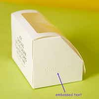 Boîte à dessert en papier kraft de qualité supérieure, emballage alimentaire, boîte à petit-déjeuner, emballage personnalisé pour aliments