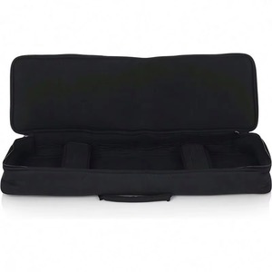Funda de teclado acolchada de espuma impermeable personalizada de fábrica BSCI, funda de almacenamiento para teclado de 61 teclas, funda para órgano electrónico con correa cruzada. - Product Image 6