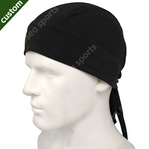 Bandana Durag, Gorra Estilo <span class=keywords><strong>Capitán</strong></span> <span class=keywords><strong>Morgan</strong></span>, Sombreros Pirata, Trenzas Artesanales Personalizables, para Cabeza Calva, para Hombres, Deportes, Playa, Fiesta, Absorbente de Sudor - Product Image 4