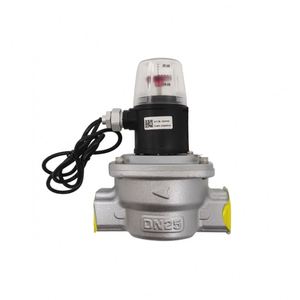 Válvula Solenoide Industrial DN25 a Prueba de Explosiones para Tuberías de Gas, Válvula de Cierre de Emergencia con Alarma de Fuga de Gas - Product Image 1
