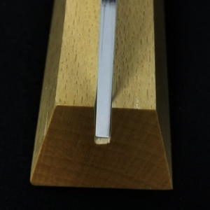 Numero di tavolo moderno segni acrilici con supporto in legno a5 a6 per ricevimento di nozze | Ristorante, | Festa per eventi - Product Image 4