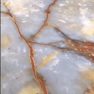 Piastrelle in Porcellana Smaltata Springletile, <span class=keywords><strong>Colore</strong></span> Beige Carrara, per Rivestimento Esterno <span class=keywords><strong>Casa</strong></span>, Importate dalla Cina, Piastrelle in Marmo Smart per Pavimenti - Product Image 3