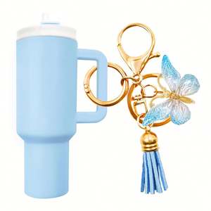 Porte-clés en peluche personnalisés mignons en forme de dessin animé pour sacs d'école et clés de voiture - Product Image 1