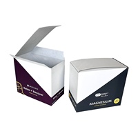 Boîte d'emballage pour capsules de café, logo personnalisé, boîte de présentation en carton de luxe pour espresso, ouverture facile, laminage mat, OEM, faible MOQ, FSC