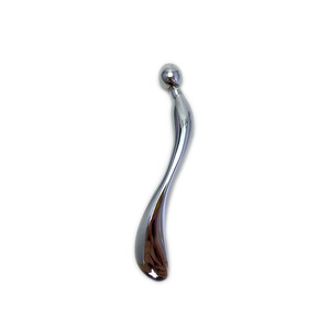 Rouleau de massage facial en alliage de zinc plaqué or, double fonction, applicateur de crème pour les yeux, outil de lifting de la peau anti-rides - Product Image 5