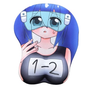 Alfombrilla <span class=keywords><strong>de</strong></span> Ratón Personalizada con Diseño <span class=keywords><strong>de</strong></span> Anime 3D, Chica Sexy con Pechos Grandes <span class=keywords><strong>de</strong></span> Silicona - Product Image 1