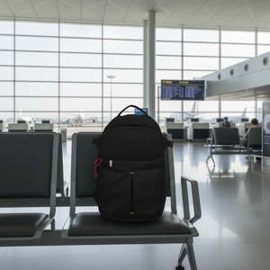 Sac à dos de voyage sous vide noir Easyjet avec pompe - Product Image 3